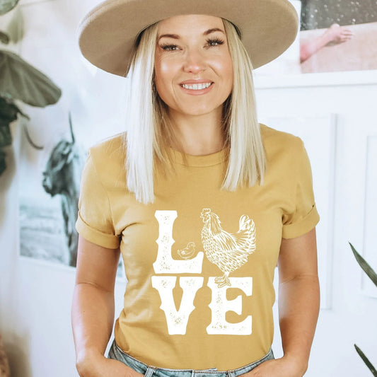 Women's Love Chicken T-Shirt