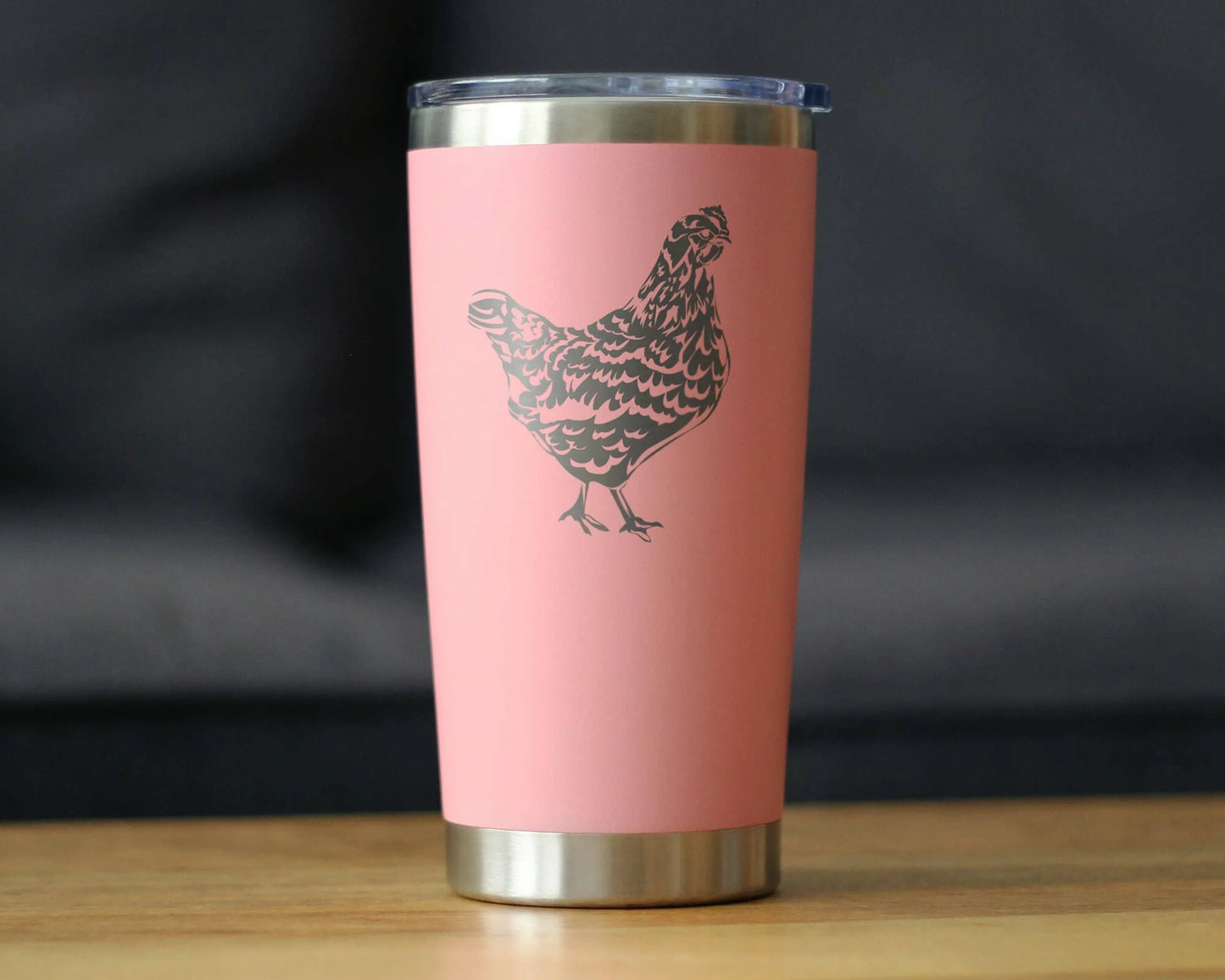 Hen Insulated Travel Tumbler - Chicken Gifts and Decor
