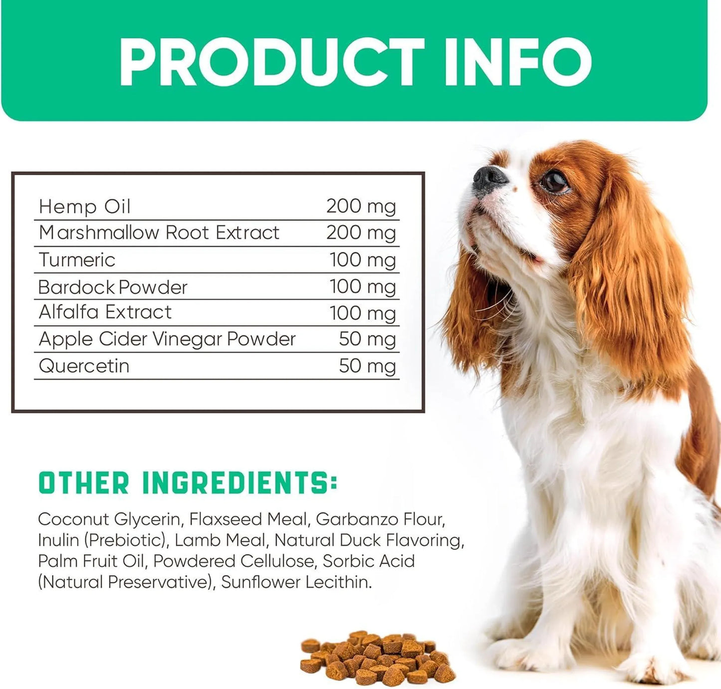 Natural Dog Allergy Chews for Dog Itch
